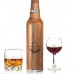 Wooden bottle that makes cheap booze taste like vintage wine photo