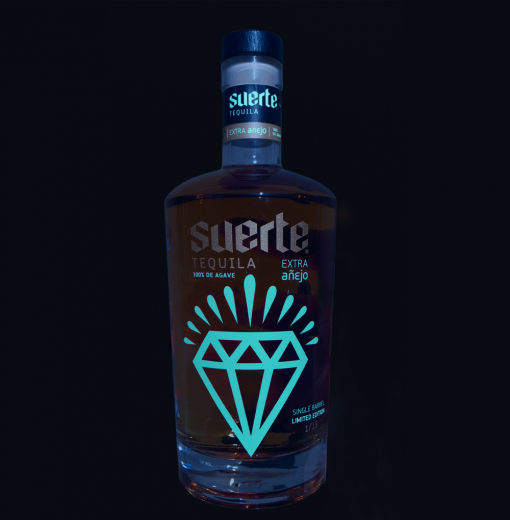 Suerte Tequila releases new glow-in-the-dark packaging photo