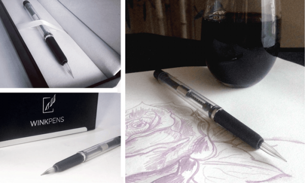 Pen Writes Using Your Choice of Ink, Wine or Beer photo