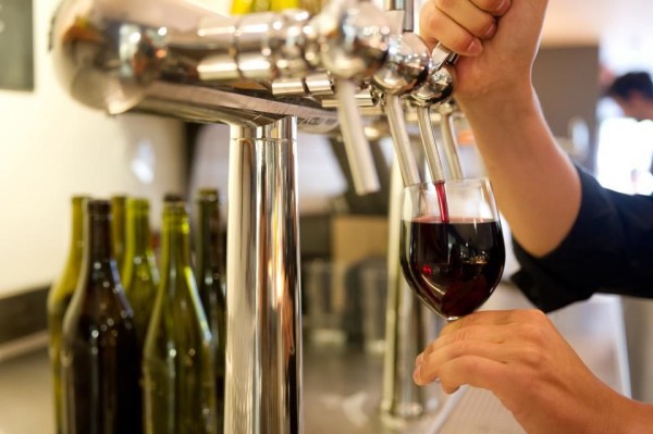 Wine on tap trend surging in London photo