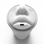 A Coffee Lid You Can Kiss photo