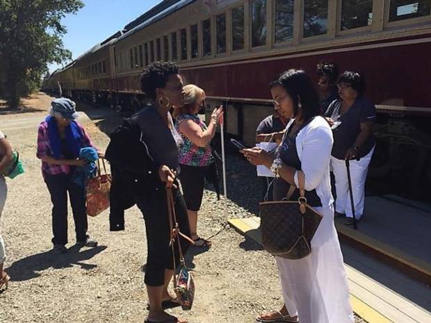 Black women humiliated after getting kicked off wine train photo
