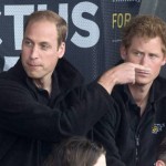 Prince William and Harry banned from eating garlic photo