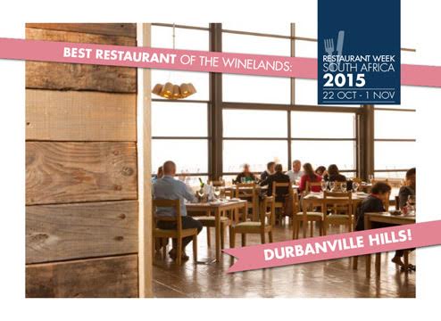 Durbanville Hills named top restaurant in the Winelands photo