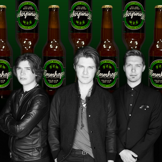 Hanson hops from singing MMMBop to brewing their own beer photo