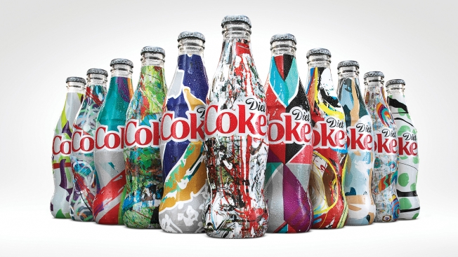 Diet Coke prints literally millions of unique labels for new campaign photo