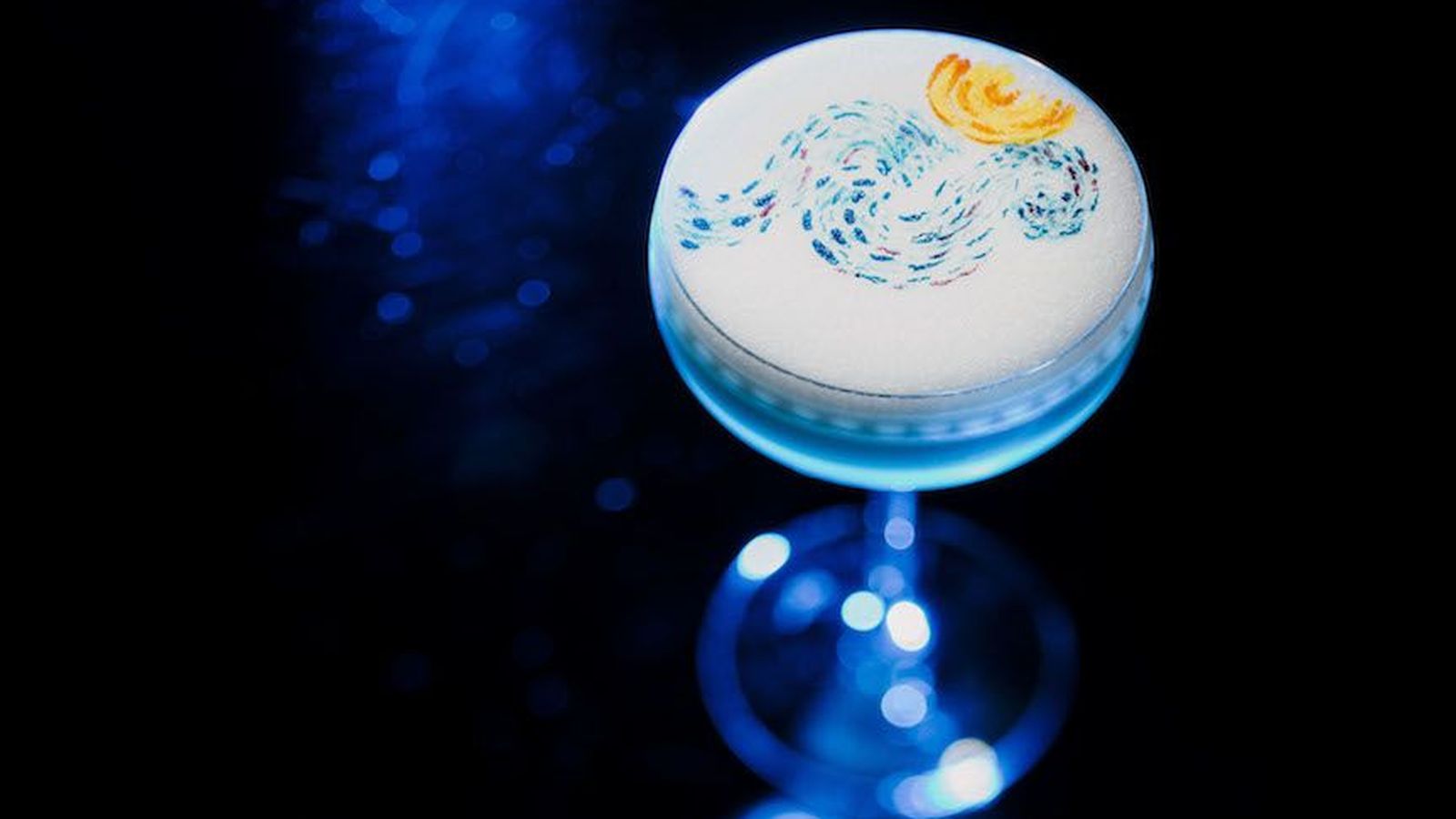 Behold Amazing Cocktail Art Inspired by Dalí, Mondrian, and Van Gogh photo