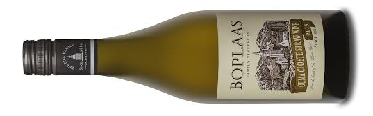 Boplaas released the Ouma Cloete Straw wine 2015 to celebrate its history photo