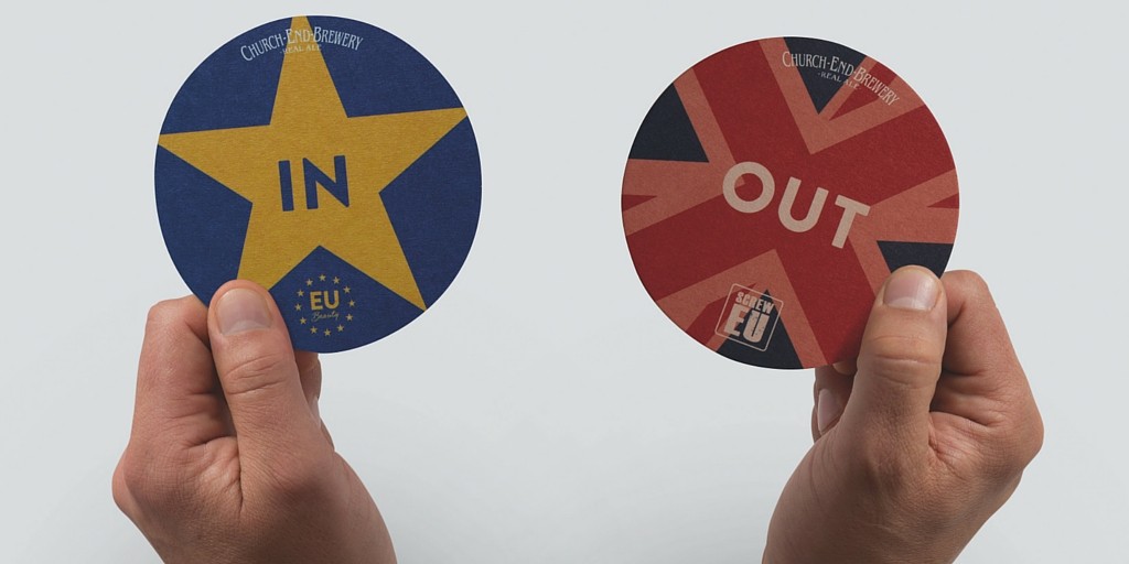 Church End Brewery Launches New Beers Screw Eu And Eu Beauty To Mark Historic Eu Vote photo