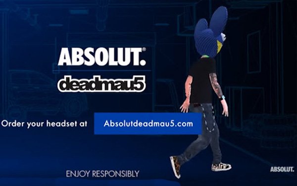 Absolut Vodka and Deadmau5 team up on virtual reality photo