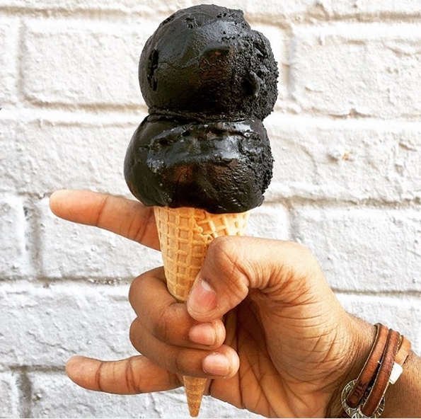 Black Ice Cream Is The Most Metal Ice Cream There Is photo