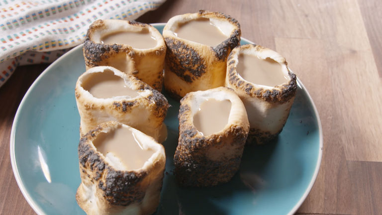 Celebrate Toasted Marshmallow Day With These Boozy Marshmallow Shots photo