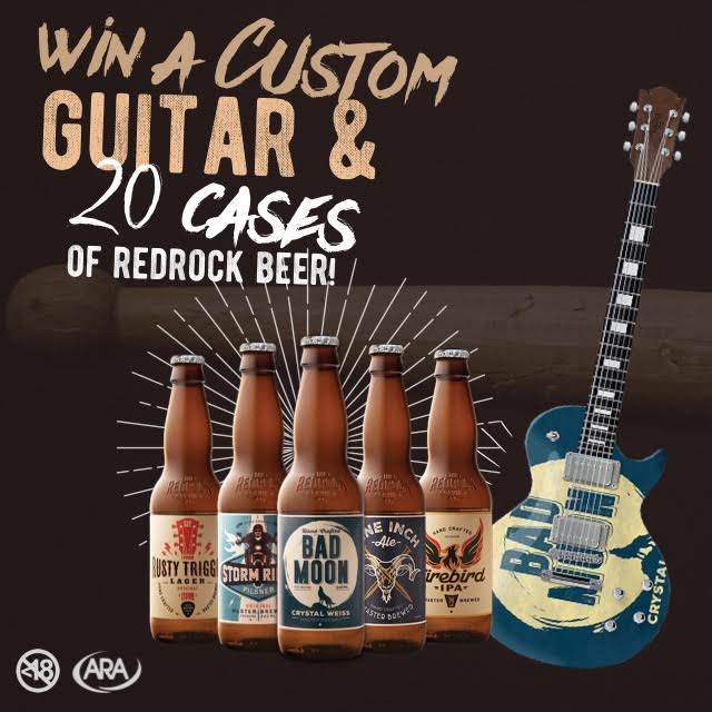 Win a fully customized Jailhouse Custom Guitar worth R15 000 with RedRock Beer photo