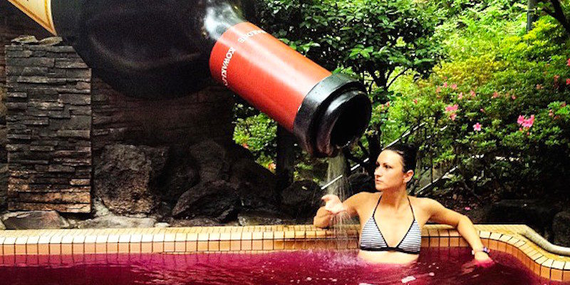 Swimming In Alcohol At This Wine Spa Is The Perfect Way To Drown Your Sorrows photo