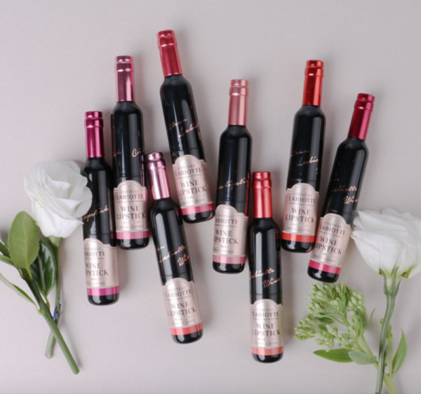 Beauty brand launches wine-shaped lipsticks and mascara photo