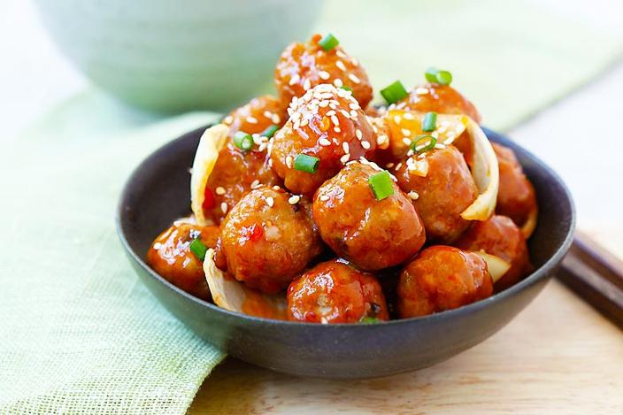 Sweet and Sour Meatballs photo