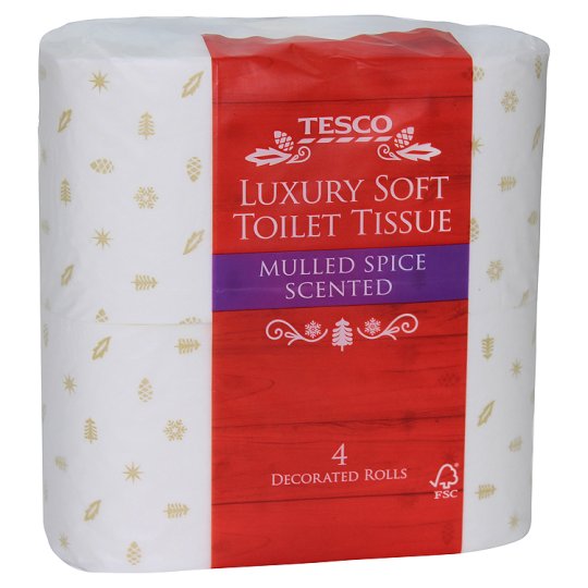 Tesco is selling toilet rolls that smell like mulled wine for Christmas photo
