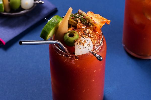 How to make a spicy Kimchi Bloody Mary photo