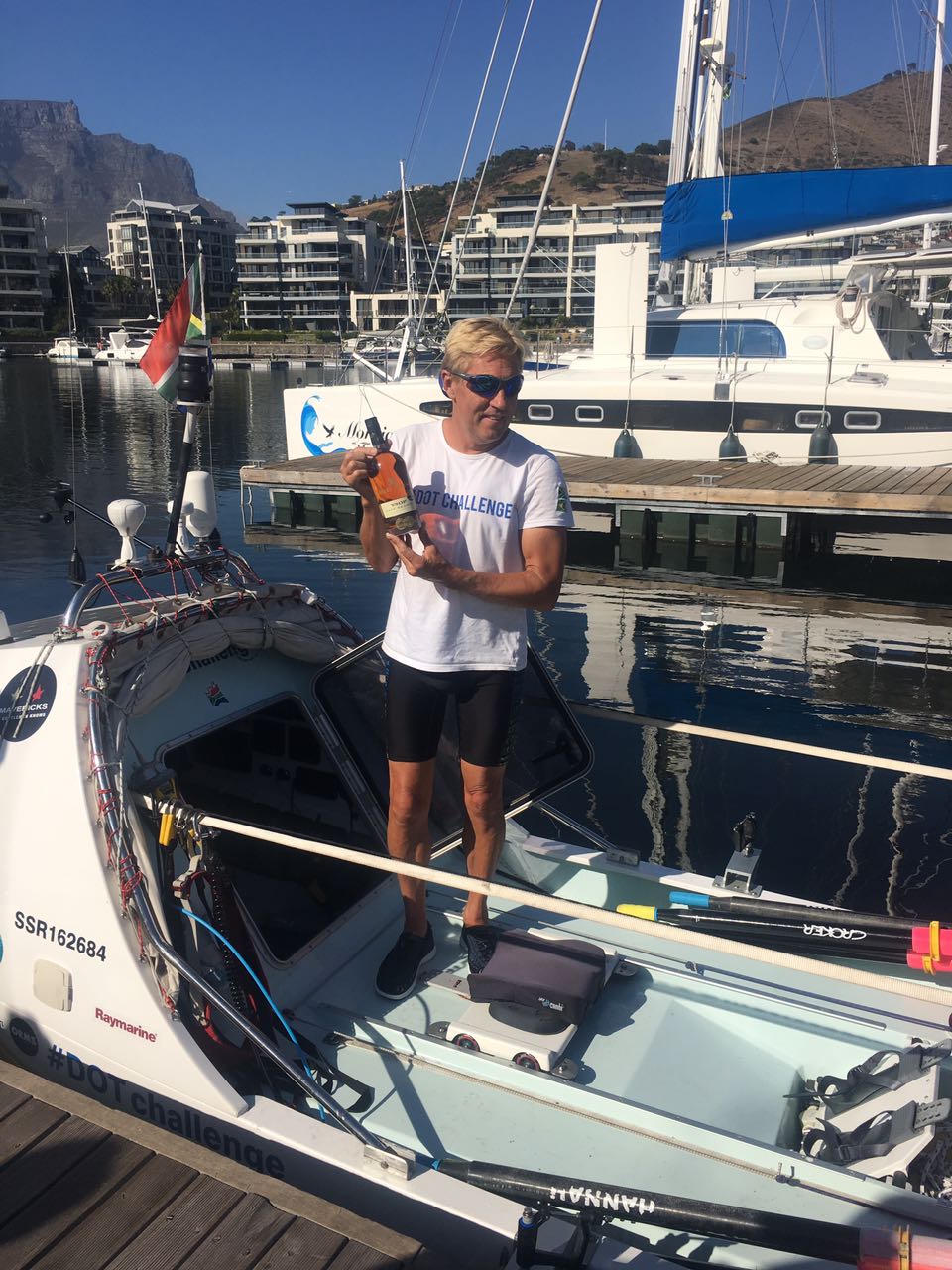 Oude Molen Cape Brandy Sponsors Cape To Rio Rowing Expedition photo
