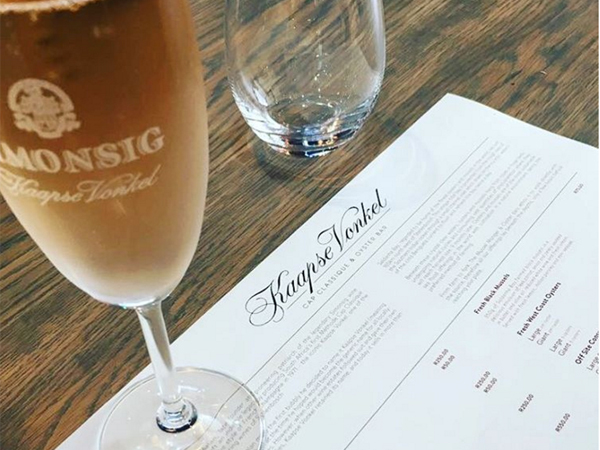 Simonsig opens new bubbly and oyster bar in Stellenbosch photo