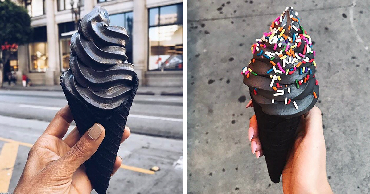 Finally, Black Ice-cream Is A Thing And It Will Match Your Dark Soul photo