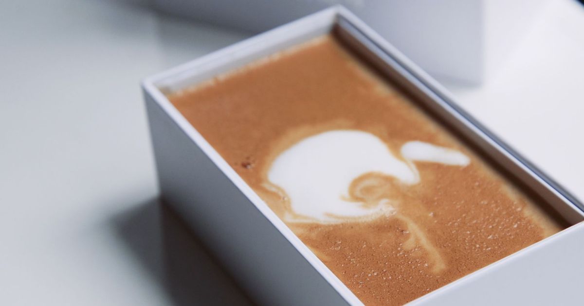 Behold, The Iphone Latte photo