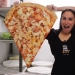 This Couple Has Created The Largest Pizza Slice You’ve Ever Seen photo