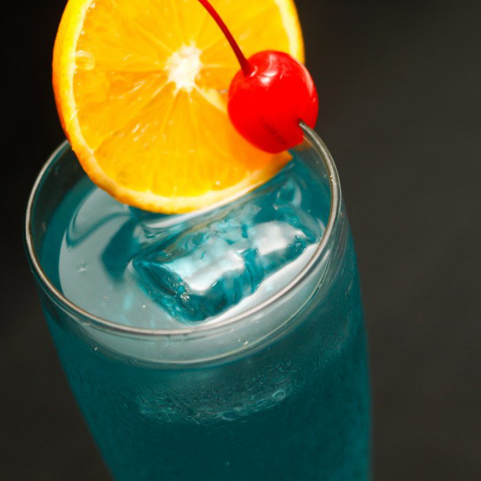 Blue Lagoon Cocktail photo