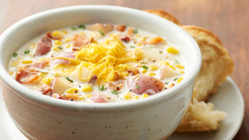 Slow Cooker Bacon and Corn Chowder photo