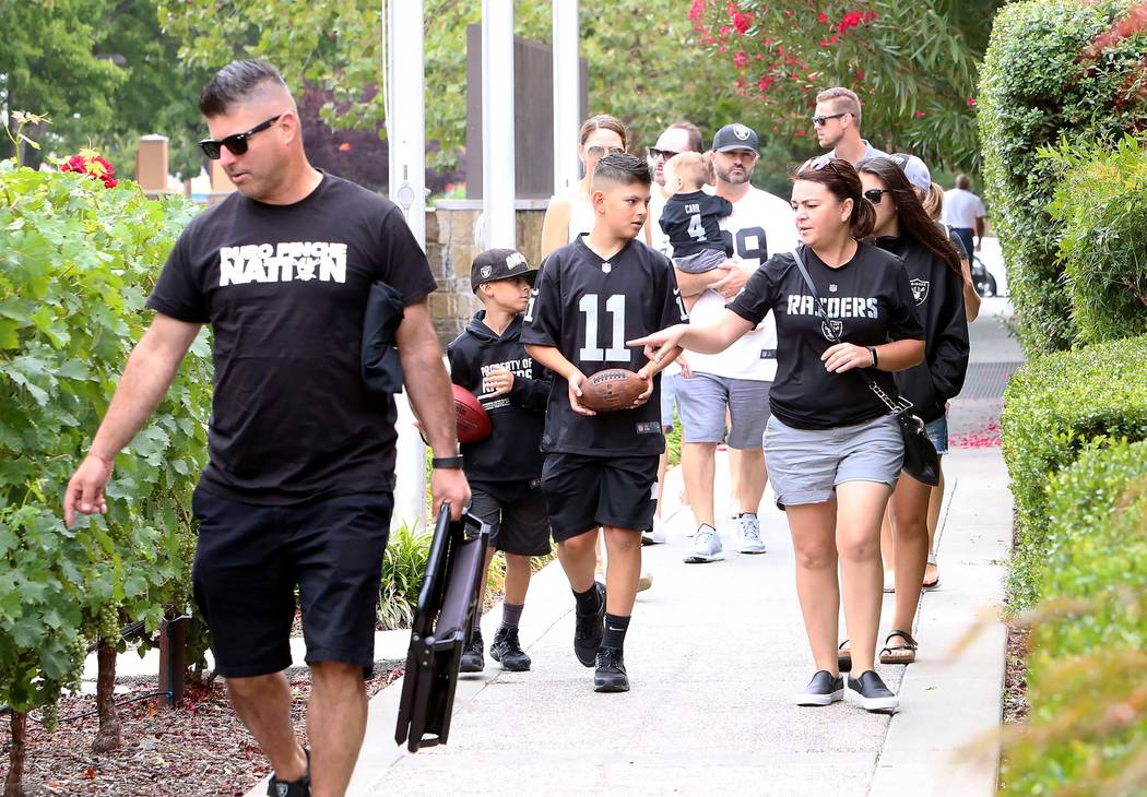 Once A Political Ploy, Reno Has Nothing On Napa For Raiders Training Camp photo