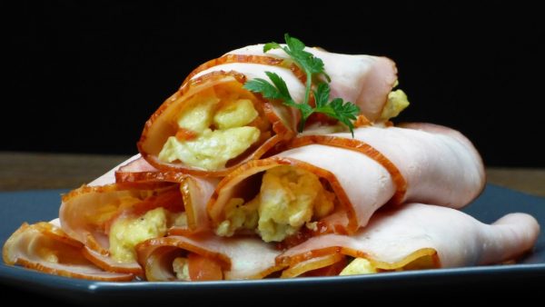 Ham, Egg and Cheese Breakfast Roll-Ups photo