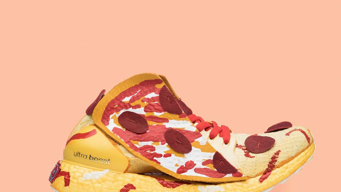 These Pepperoni-slice Sneakers Will Steal A Pizza Your Heart photo