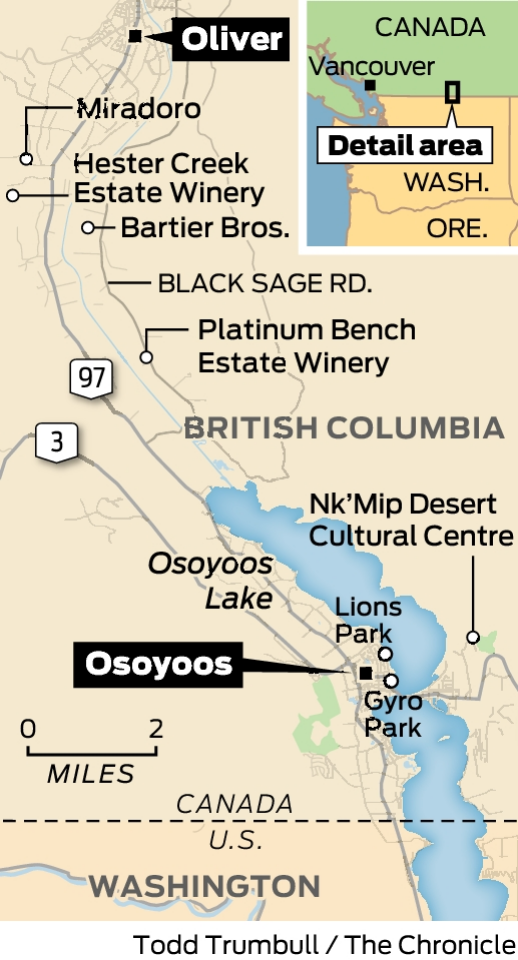 One Day, One Place: Oliver Osoyoos Wine Country, B.c. photo