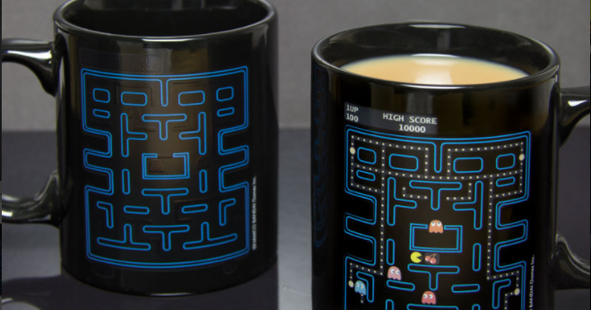 This Heat-changing Mug Gets An Assist From Pac-man And Friends photo