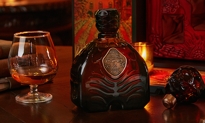 This is the creepiest bottle of Tequila ever photo