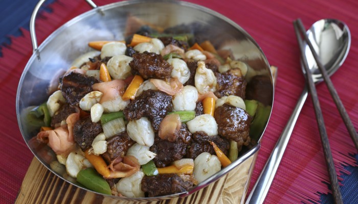 Susan Jung’s Recipe For Sweet And Sour Pork With Lychees photo