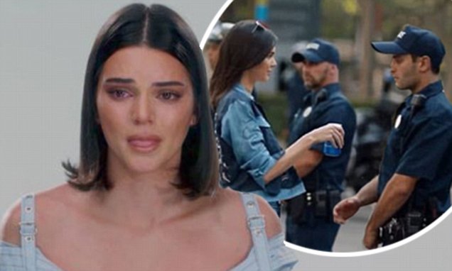 Kendall Jenner Breaks Down Over Pepsi Ad Controversy photo