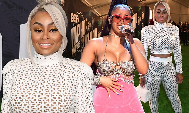 Blac Chyna And Cardi B Flaunt Their Assets At The Bet Hip Hop Awards photo
