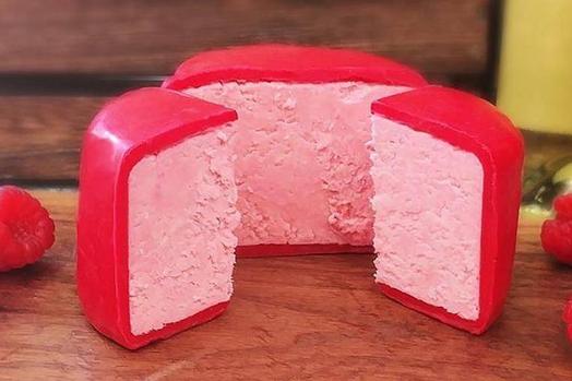 Would You Eat Prosecco Flavoured Pink Cheese? photo