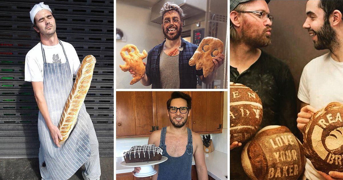 Please Enjoy This Instagram Account Dedicated To Boys Posing With Bread photo