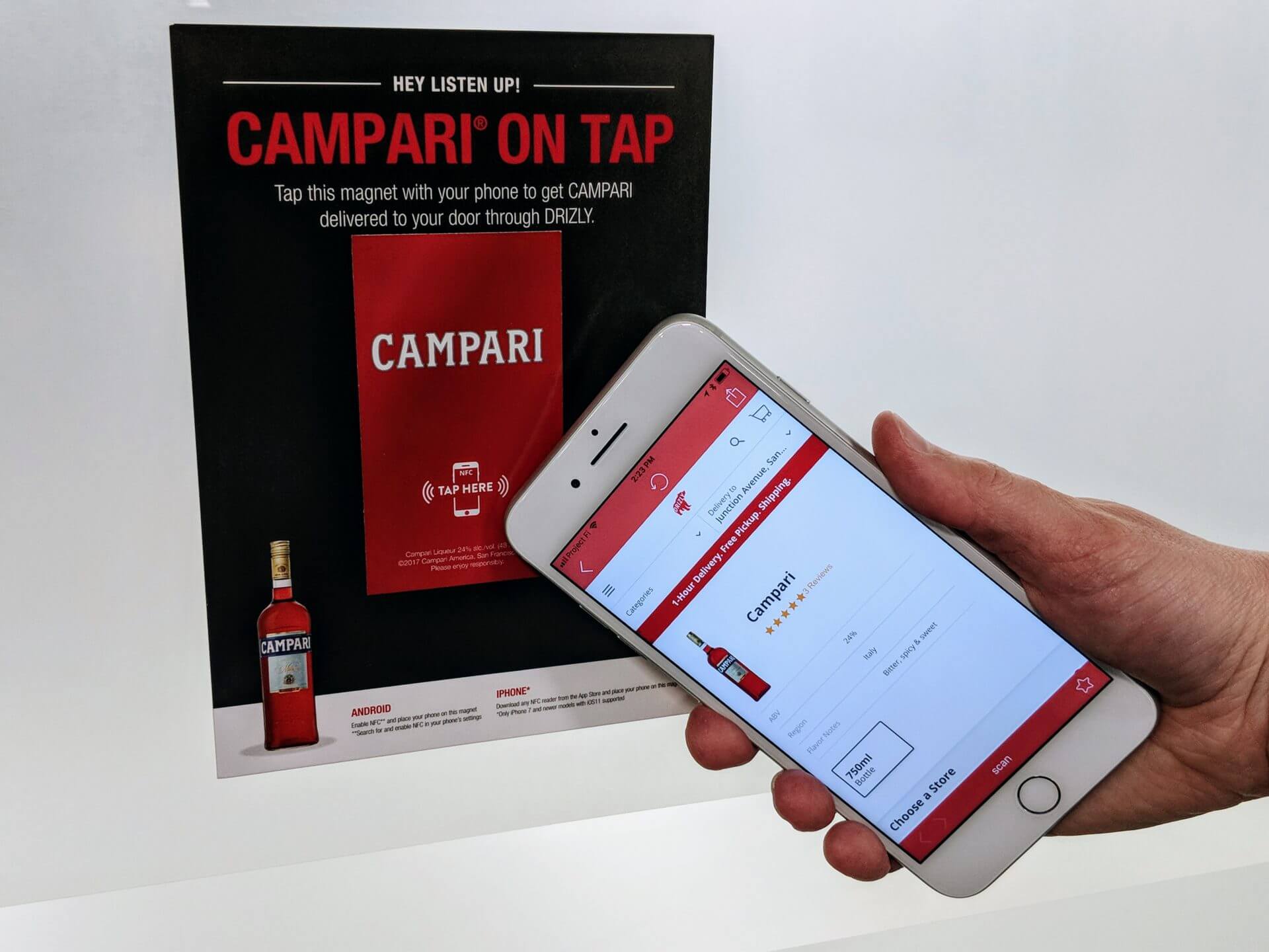 Thinfilm’s Nfc-enabled Magnets Let Campari Customers Reorder From Their Fridge photo