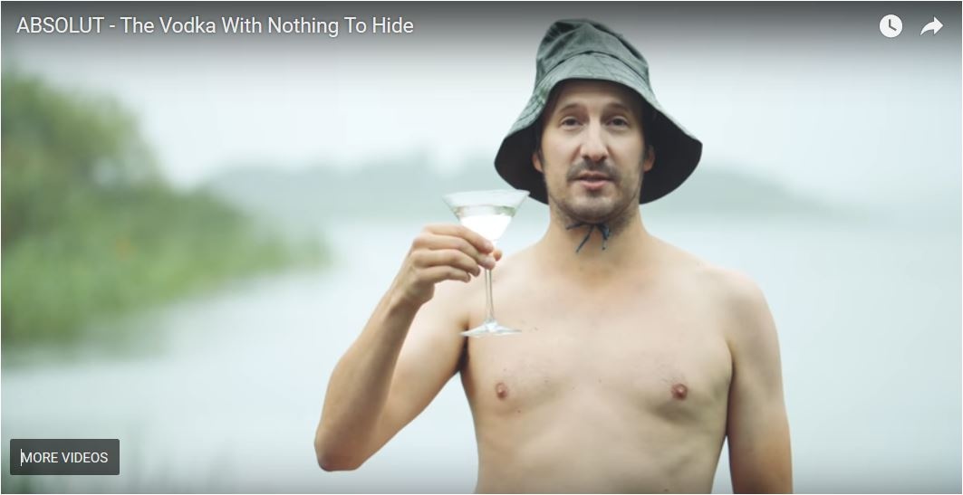 Absolut Vodka Touts Transparency With Naked Campaign photo