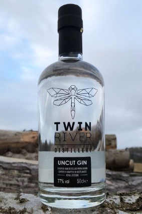 Twin River Distillery’s Twin River Naked Uncut Gin photo