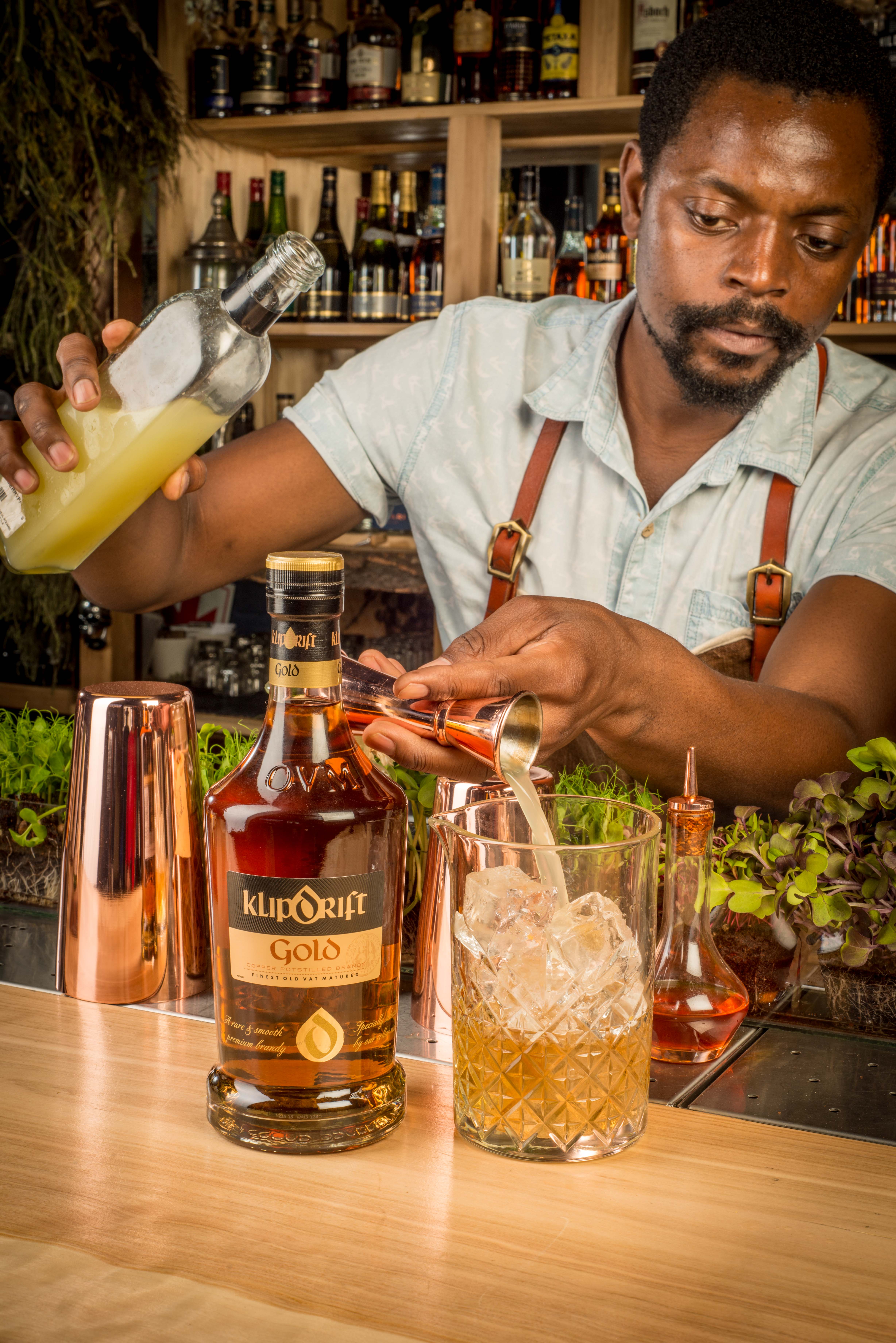 A Brandy Cocktail Recipe: Klipdrift Gold Serenity photo