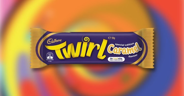 Try To Remain Calm, But Cadbury Is Now Doing A Limited Edition Caramel Twirl Bar photo