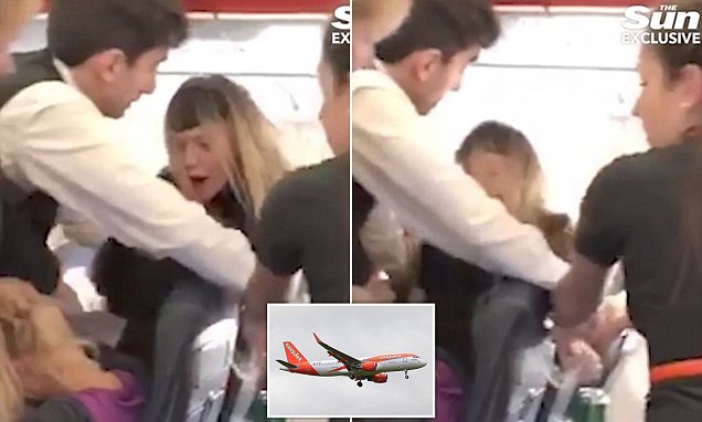 Trio Of Drunken ‘lapdancers’ Have To Be Pulled Apart By Easyjet Crew photo