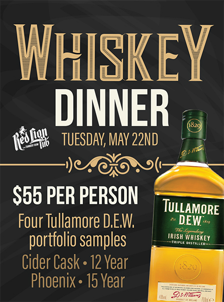 Tullamore D.e.w Whiskey Dinner photo