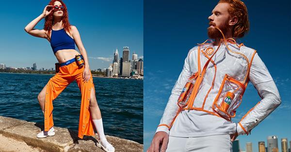 Fanta Have Released Their Own Clothing Line And You Can Now Drink Directly From Your Jacket photo