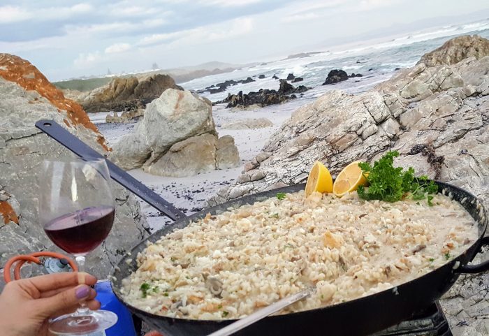 Bouchard Finlayson Galpin Peak Pinot Noir 2016 paired with Abalone Risotto photo
