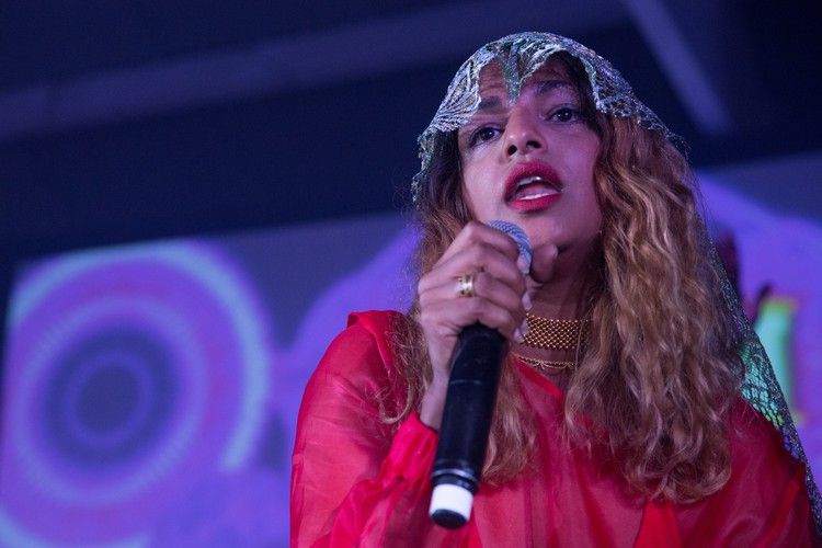 M.i.a. Brings Colour To The Old Biscuit Mill photo